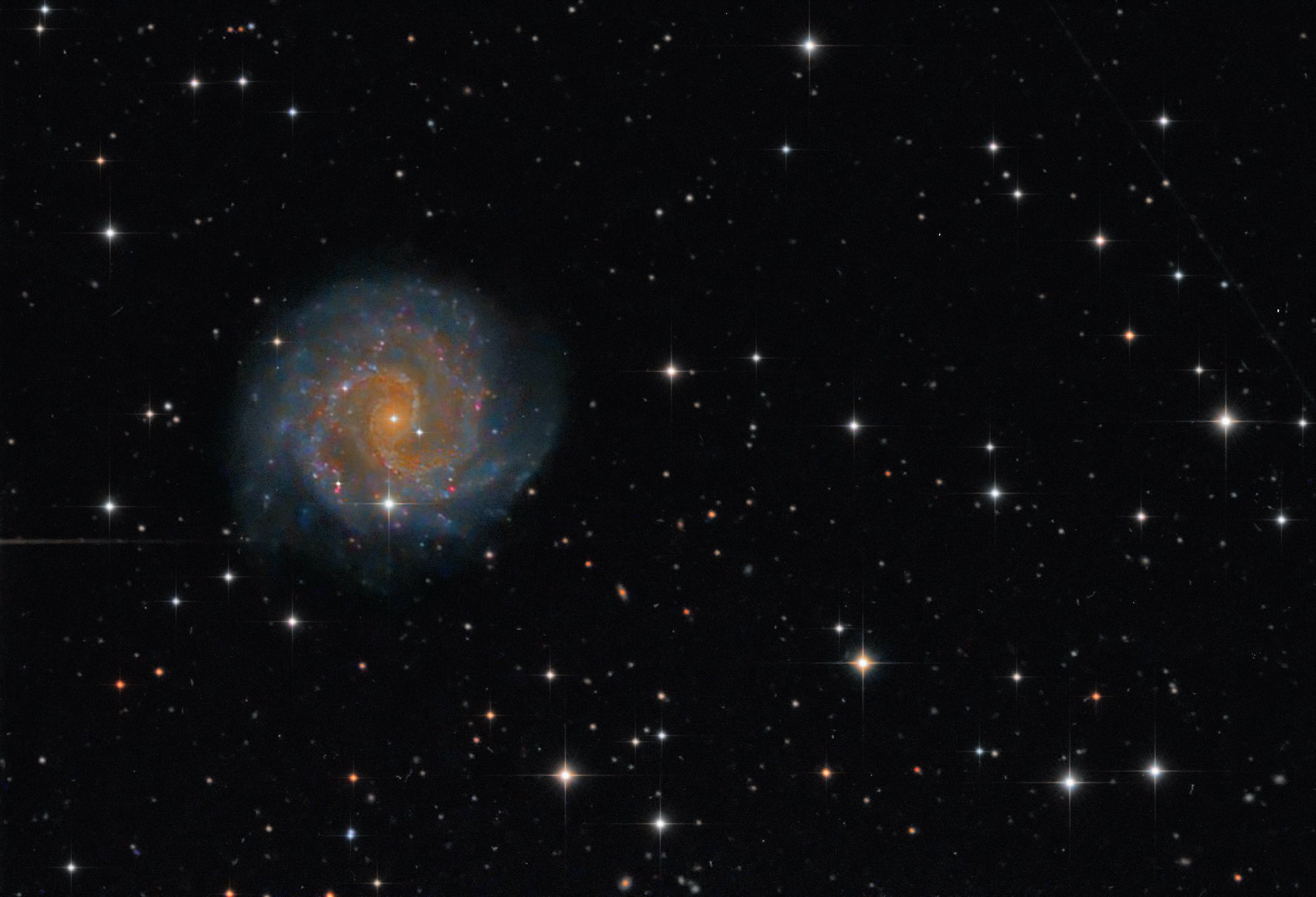 NGC 3184, fotografia: Carlos Malagón
