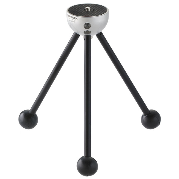 Novoflex Tripé de mesa BasicBall, prata