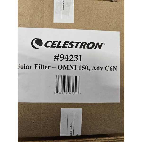 Celestron Filtros solares Filtro solar Astro Solar para Omni 150, C6N