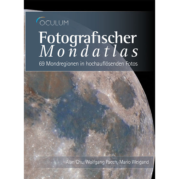 Oculum Verlag Atlas fotográfico da Lua (em alemão)