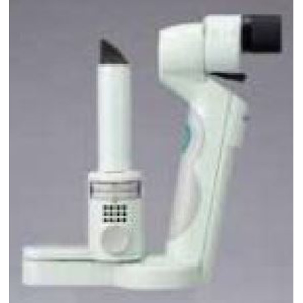 Kowa SL-17 hand held slit lamp, green