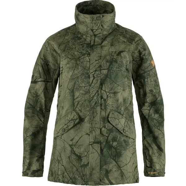 Forest Hybrid Jacket W, 626-625 Green Camo-Laurel Green, M