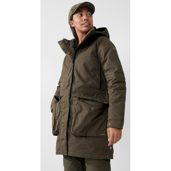 Fjällräven Högvilt Jacket W, 633 Dark Olive, M