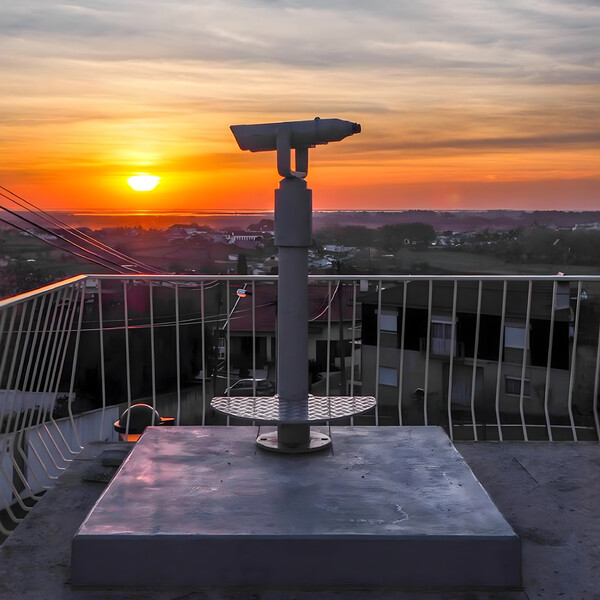 Omegon Telescópio panorâmico Bonview 20x100 Coinless