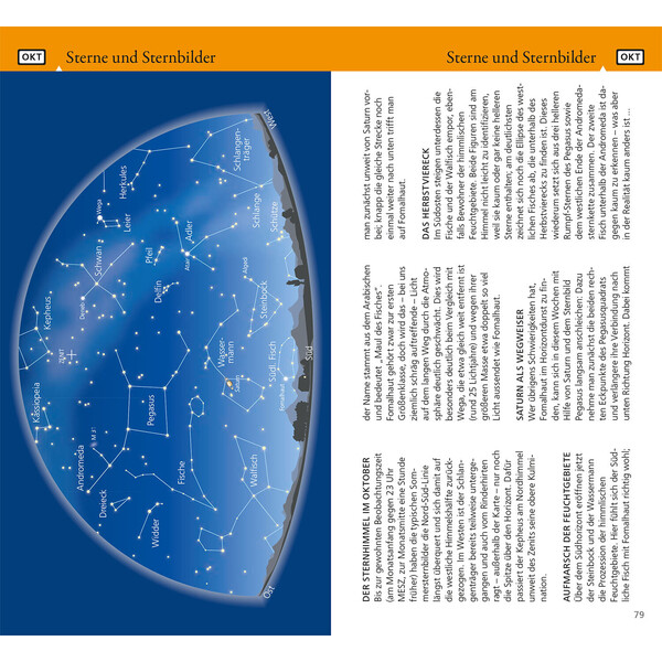 Kosmos Verlag Almanaque Was tut sich am Himmel 2024