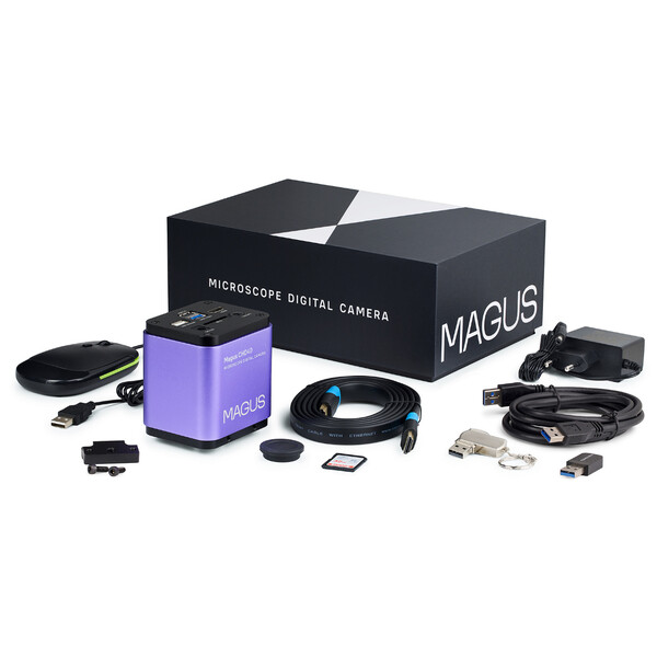 MAGUS Câmera CHD40 CMOS Color 1/1.2 8MP HDMI Wi-Fi USB 3.0