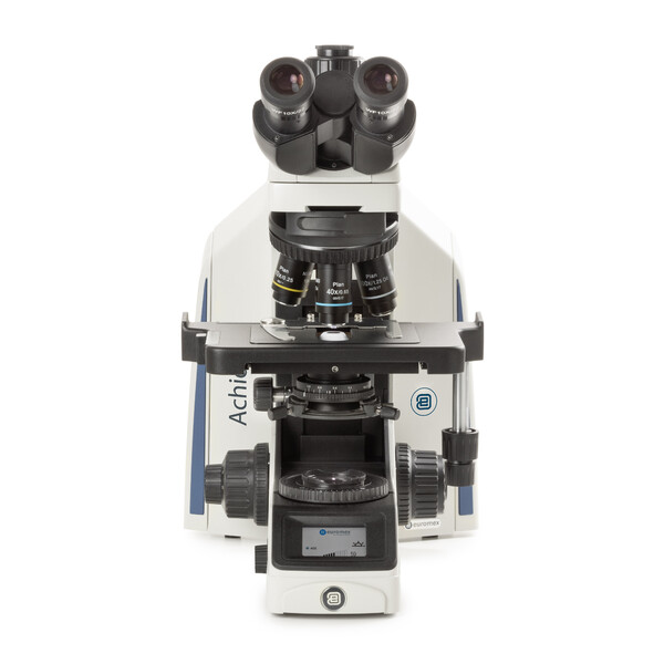 Euromex Microscópio Achios-X Observer AX.1052-PLi, bino, EWF 10x/22 mm, plan PLi 4/10/S40x oil IOS, 3 W NeoLED