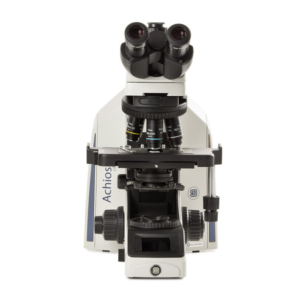 Euromex Microscópio Achios-X Observer, trino, EWF 10x/22 mm, plan PLi 4/10/S40x oil IOS, 3 W NeoLED™