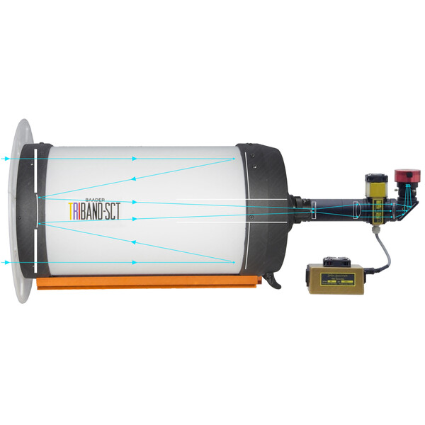 Baader Telescópio Schmidt-Cassegrain SC 235/2350 Triband-SCT 925