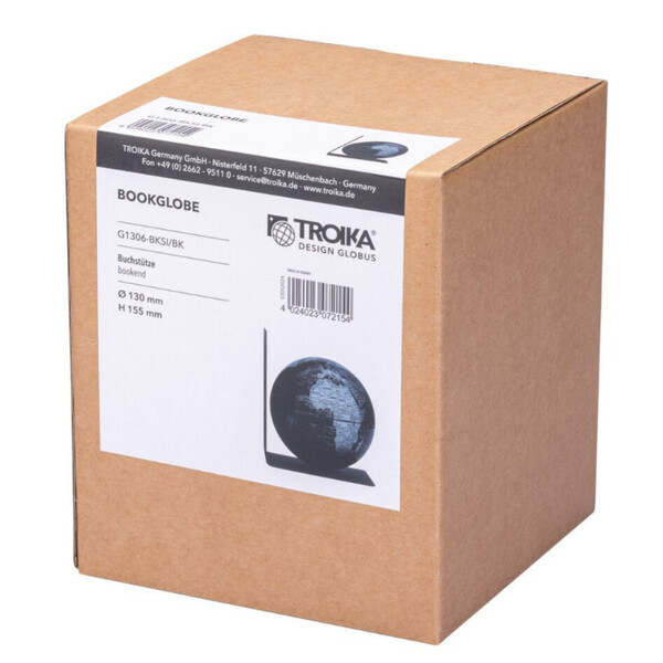 TROIKA Globo BookGlobe Black Single 13cm