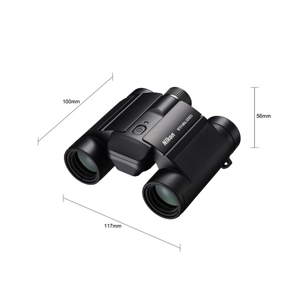 Nikon Binóculo com estabilizador de imagem Stabilized 12x25 S