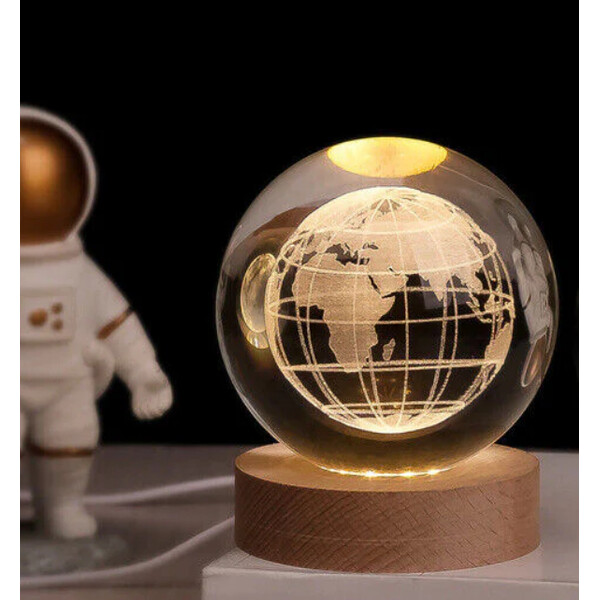 Creative Lighting Luminous Crystal Ball Earth