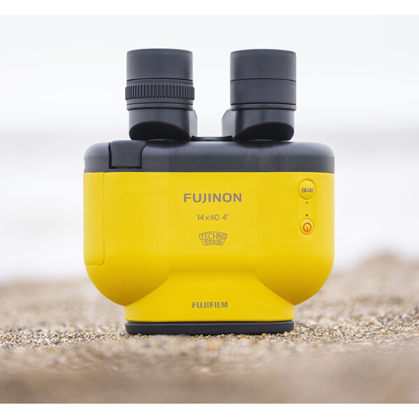 Fujinon Binóculo com estabilizador de imagem Techno-Stabi TS-X 14x40 yellow