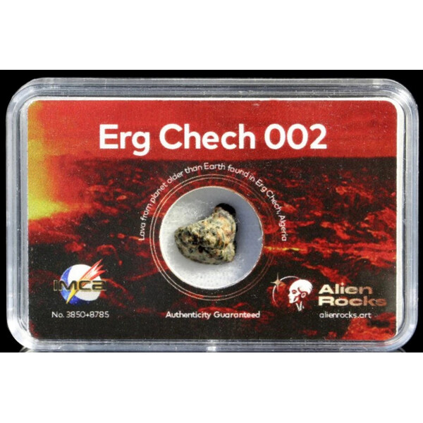 Alien Rocks Meteorit Erg Chech 002 0,4 - 0,69 Gramm