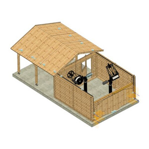 Dome Parts Roll-Off Observatory GreenLine Mega