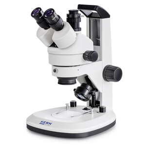 Kern Microscópio estéreo zoom OZL 468, 7x-45x, Al/Dl, 3W LED