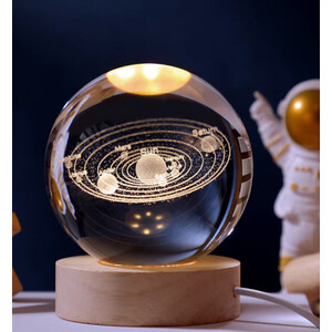 Creative Lighting Luminous Crystal Ball Solar System