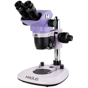 MAGUS Microscópio estéreo zoom 8B 6.5x-55x bino Greenough 3W LED