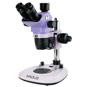 MAGUS Microscópio estéreo zoom 8T 6.5x-55x trino Greenough 3W LED