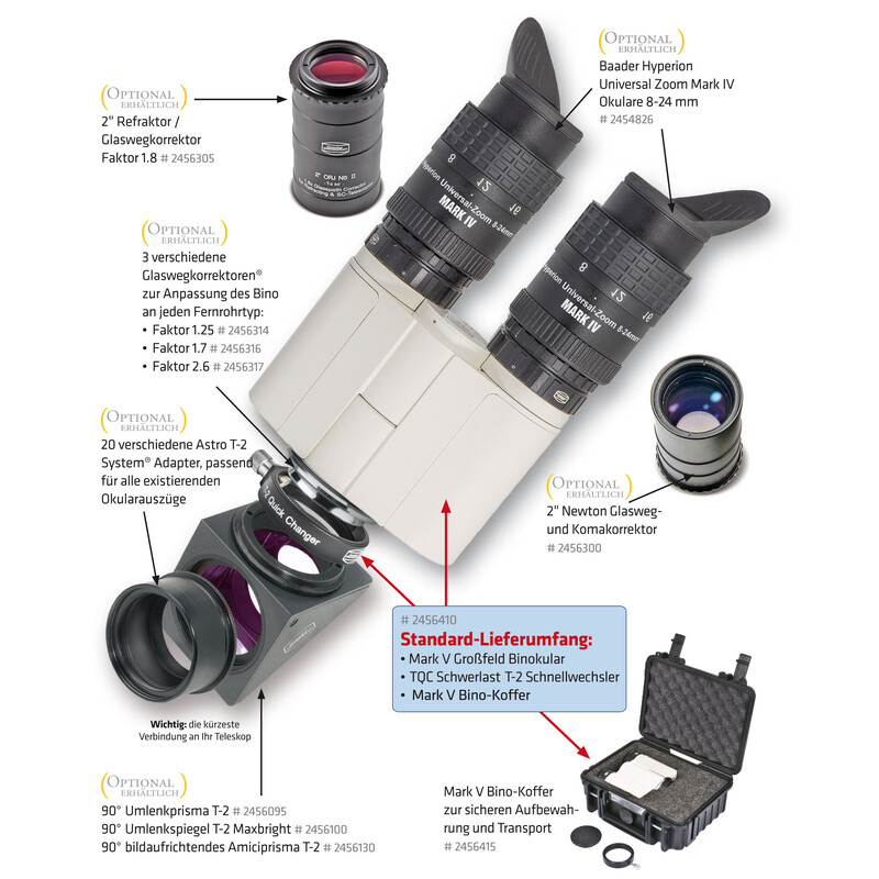 Baader Cabeça binocular Mark V