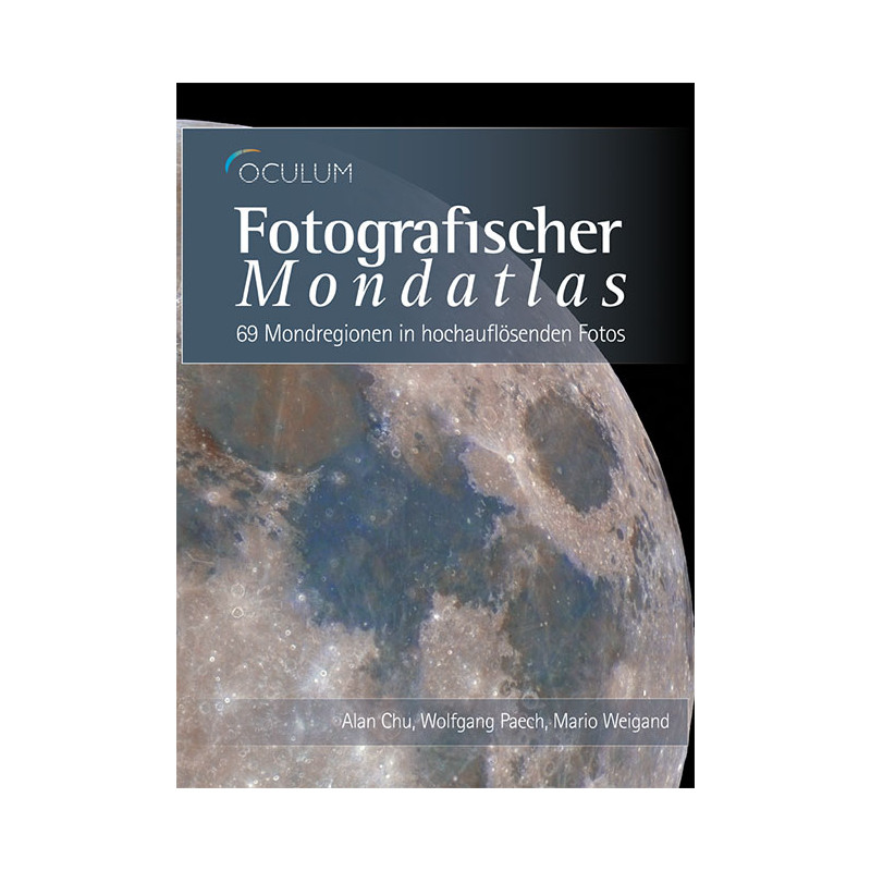 Oculum Verlag Atlas fotográfico da Lua (em alemão)