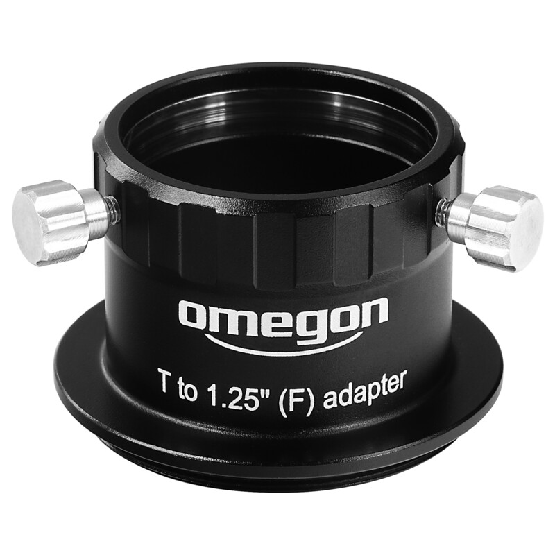 Omegon Adapter 1.25''Cilindro de ocular para rosca T-2 (macho)