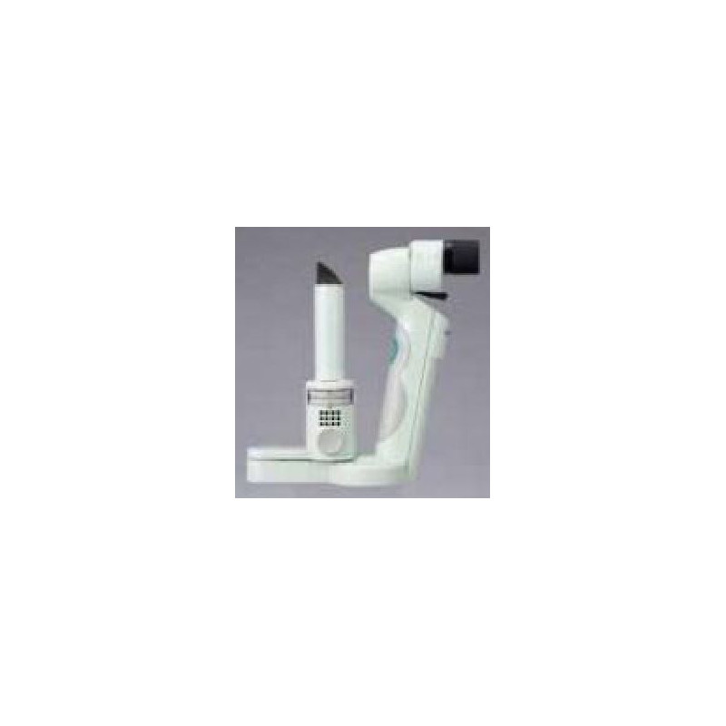 Kowa SL-17 hand held slit lamp, green