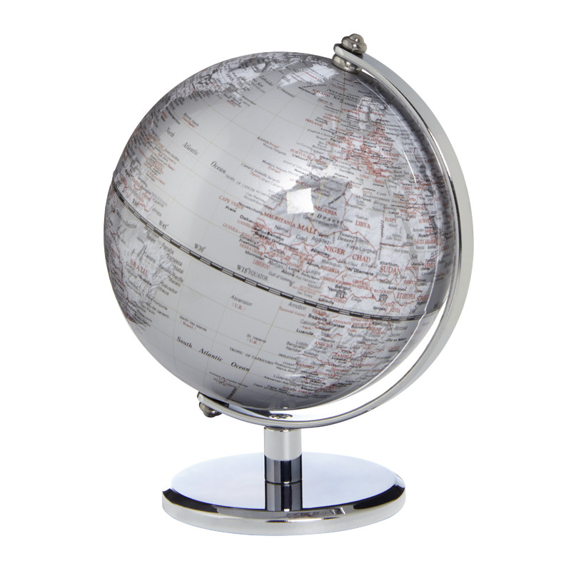 TROIKA Globo Gagarin Silver 13cm