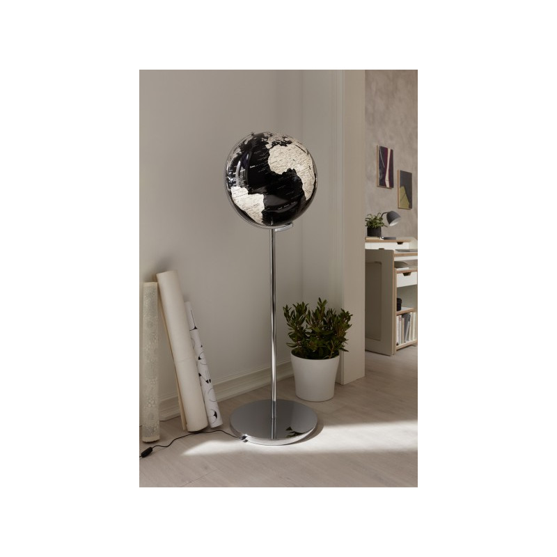 TROIKA Globo com pedestal Sojus Black 43cm