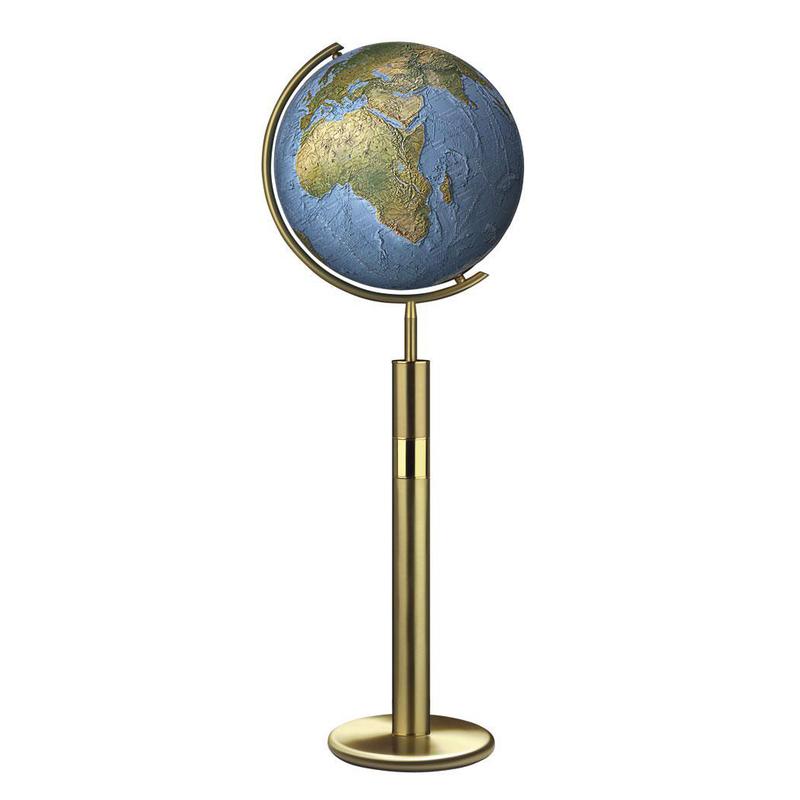 Columbus Globo com pedestal Duorama Brass 40cm (French)