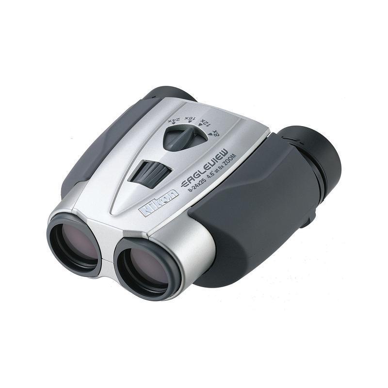 Nikon Binóculos com zoom Eagleview 8-24x25 CF, prata