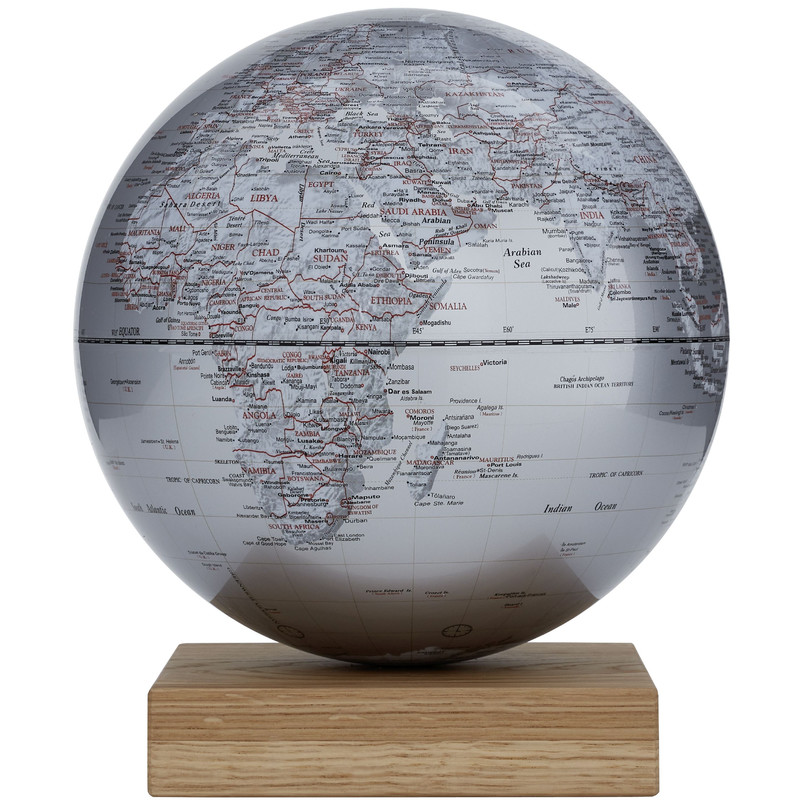 TROIKA Globo Platon Oak Silver 25cm