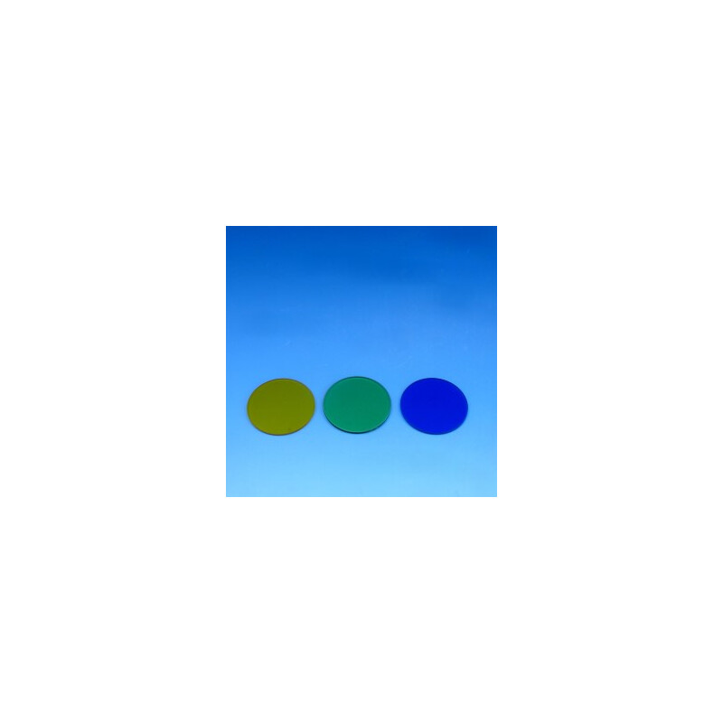 ZEISS Conjunto de filtros azuis, verdes, amarelos, d=45x1,5 (Primo)