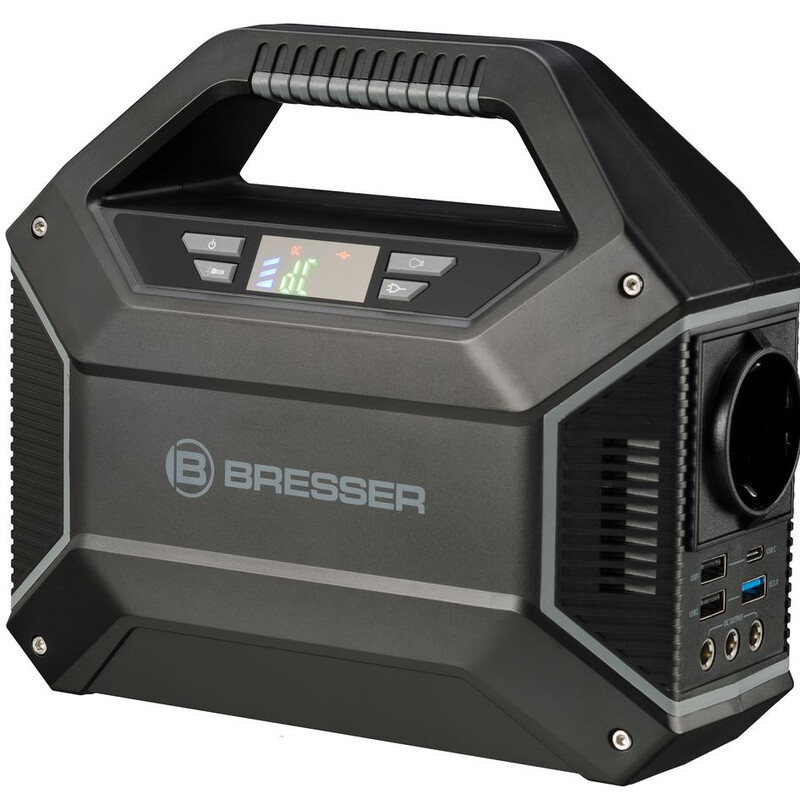 Bresser Mobile Power Station 100 Watt + Solar-Ladegerät 40 Watt