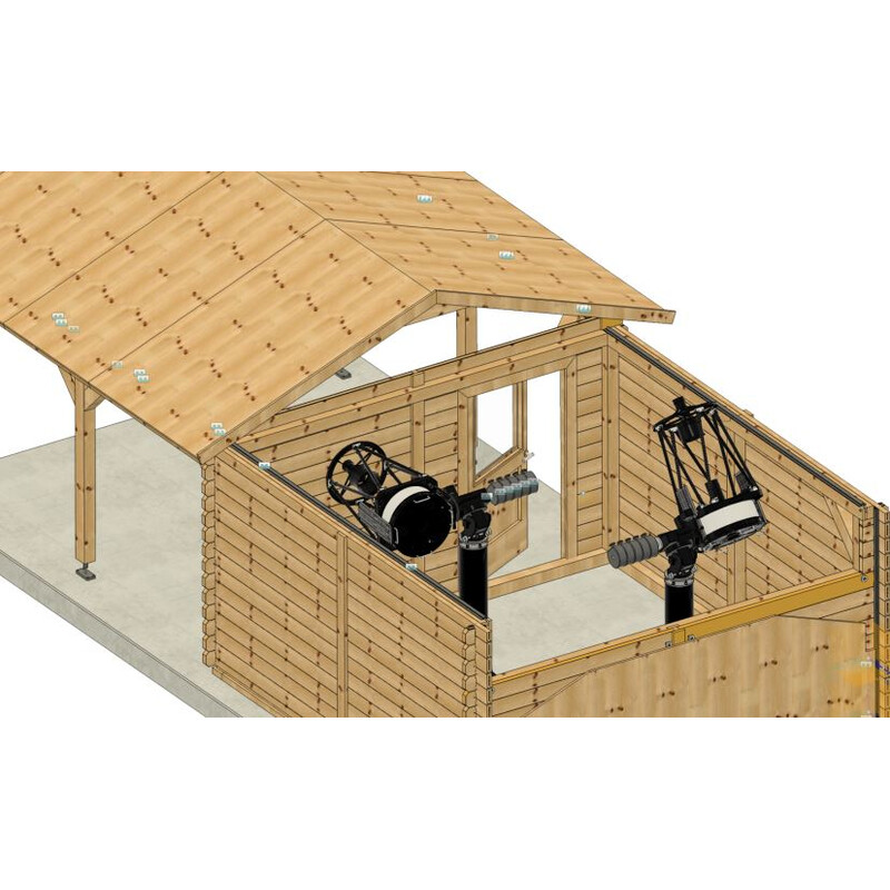 Dome Parts Roll-Off Observatory GreenLine Mega