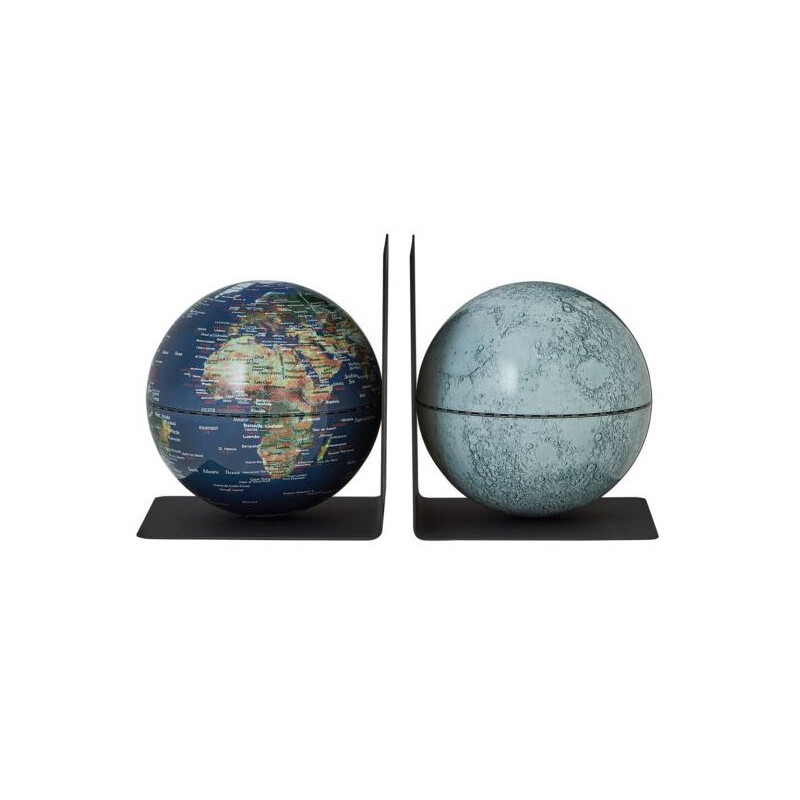 TROIKA Globo BookGlobe Earth Moon 13cm