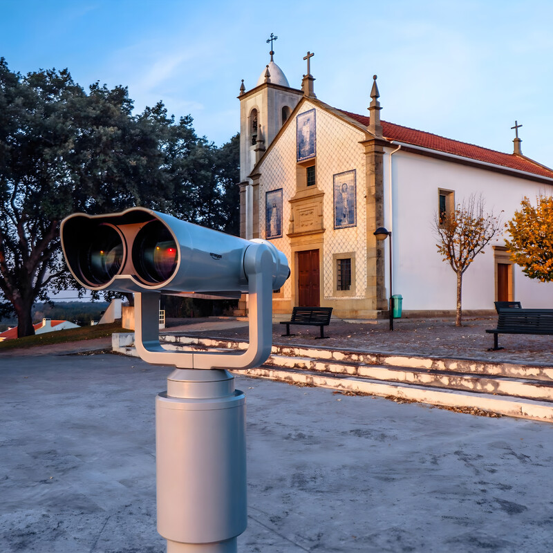 Omegon Telescópio panorâmico Bonview 20x100 Coinless