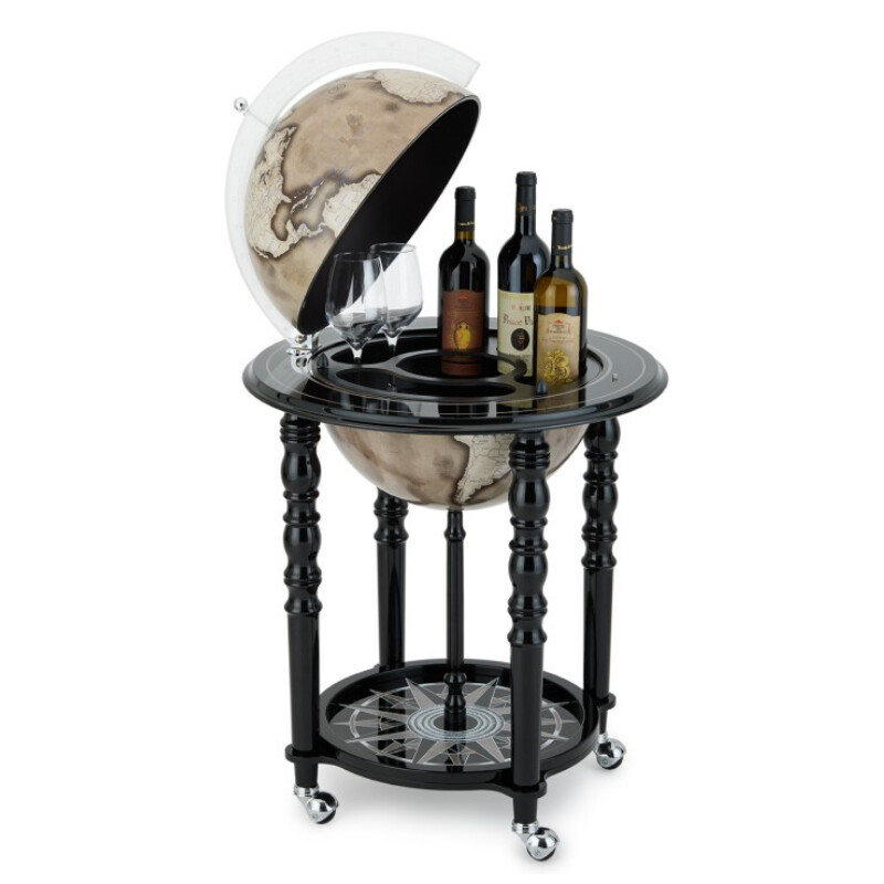 Zoffoli living Globo Bar Elegance Noir 40cm