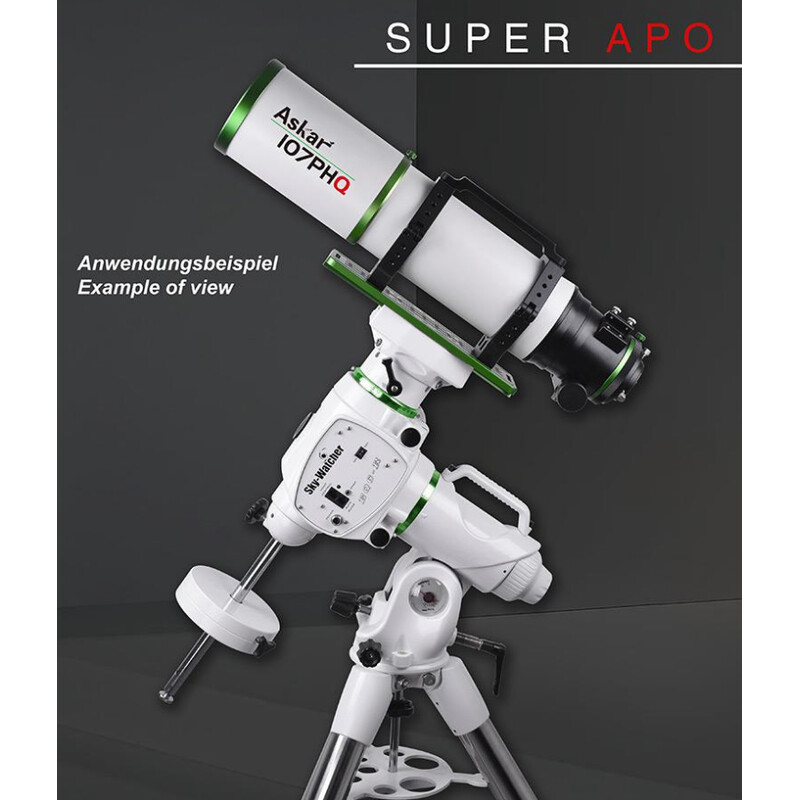 Askar Refrator apocromático Apochromatischer Refraktor AP 107/740 107PHQ OTA