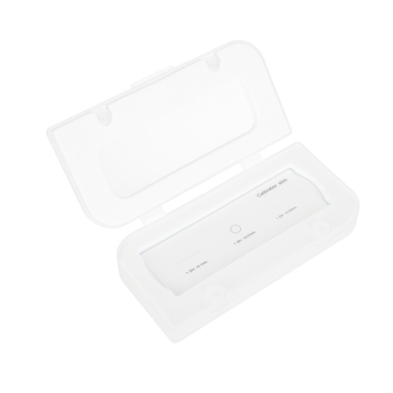MAGUS Lâmina de microscópio para Calibragem CS3