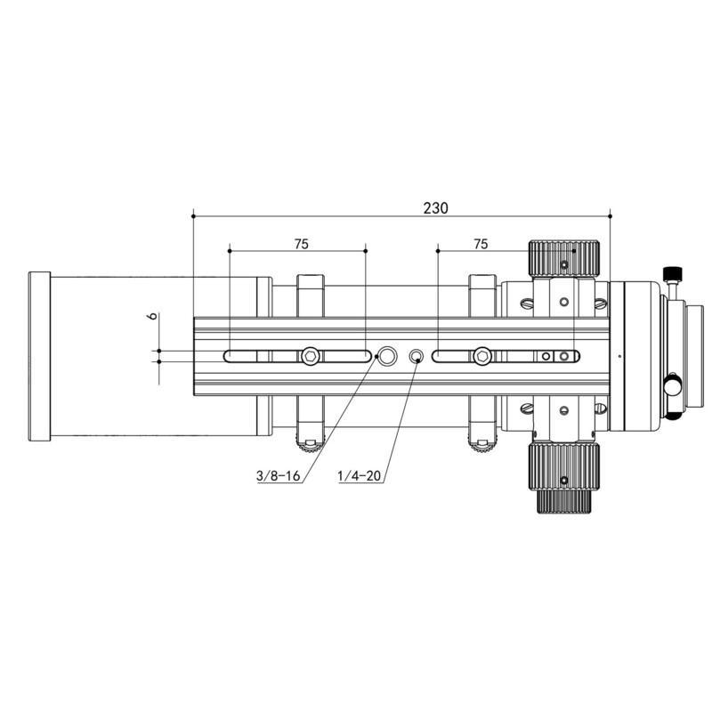 Askar Refrator apocromático Apochromatischer Refraktor AP 71/490 Flat-Field 71F OTA