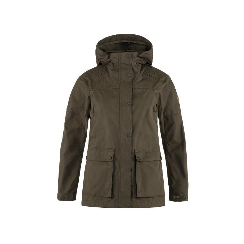 Fjällräven Forest Hybrid Jacket W, 633 Dark Olive, M