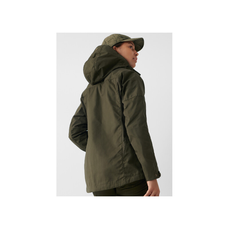 Fjällräven Forest Hybrid Jacket W, 633 Dark Olive, M