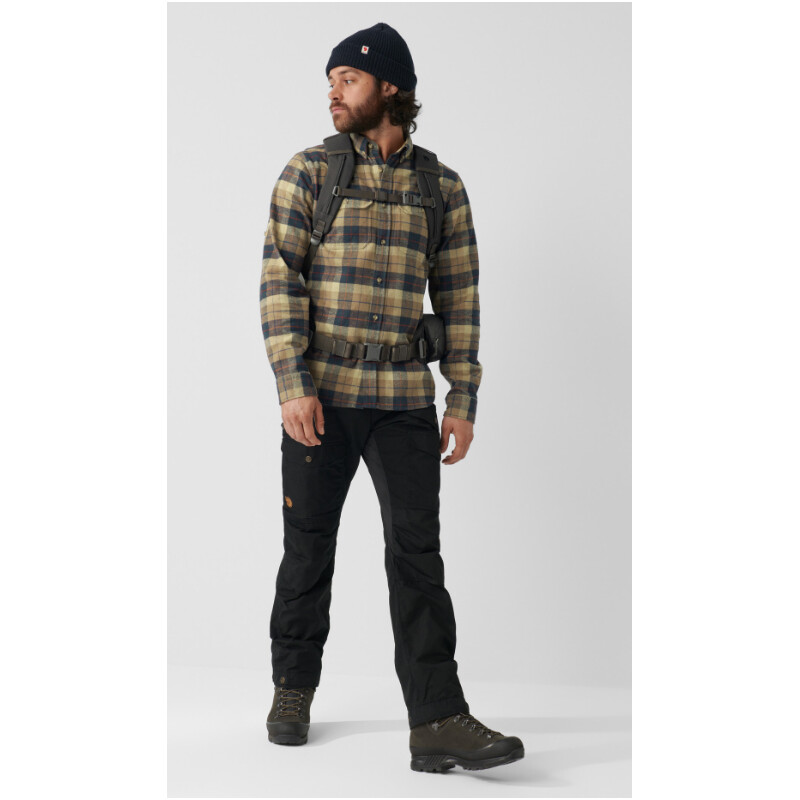 Fjällräven Singi Heavy Flannel Shirt M, 227 Dark Sand, Gr. L