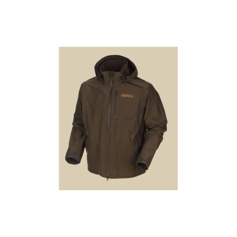 Härkila Mountain Hunter Jacke, Hunting green/Shadow brown, Gr. 52