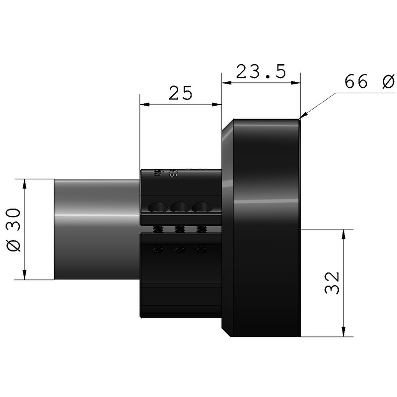 EP Arms Adaptador de lentes RotoClip ZFHL 30mm Leica-Rail