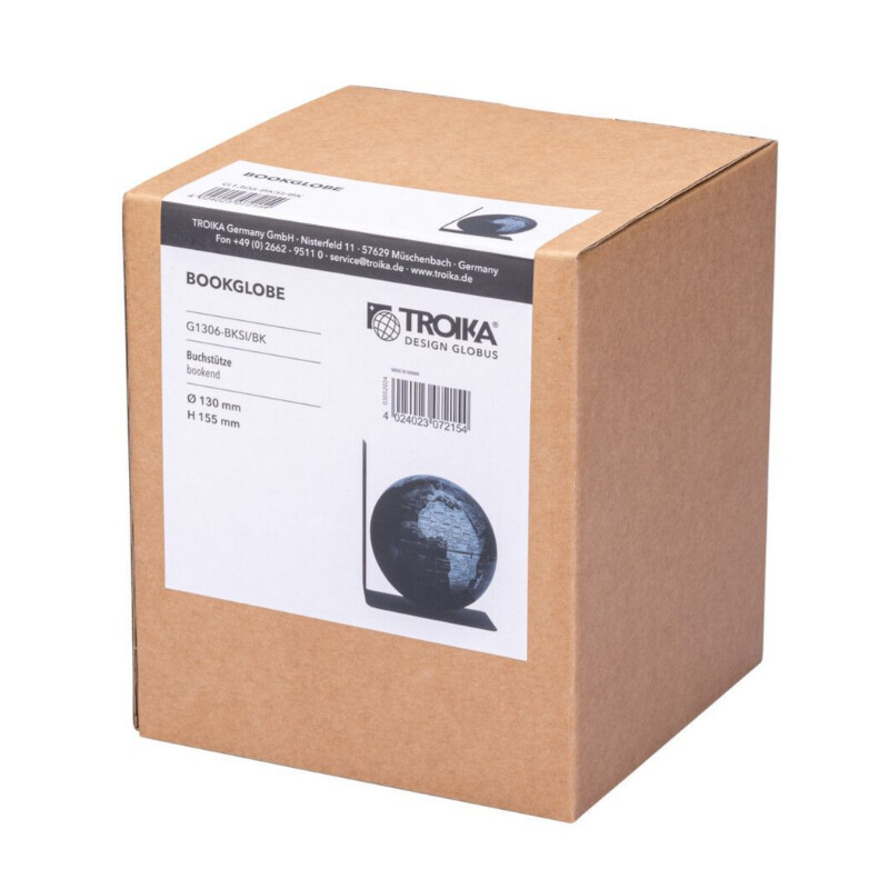 TROIKA Globo BookGlobe Black Single 13cm