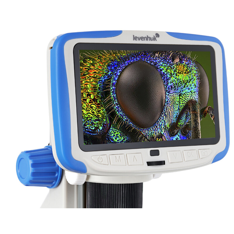 Levenhuk Microscópio Rainbow DM500 2MP 1/2.9" 2.8µm 7-50x LCD CMOS Color Digital