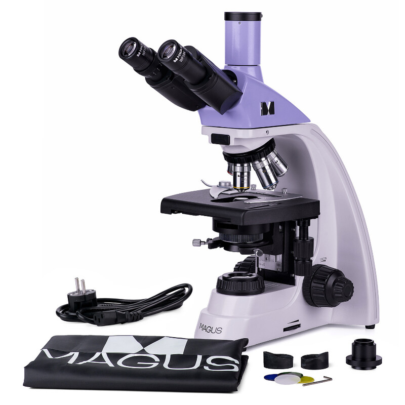 MAGUS Microscópio Bio 230T trino, infinity, 40x-1000x LED