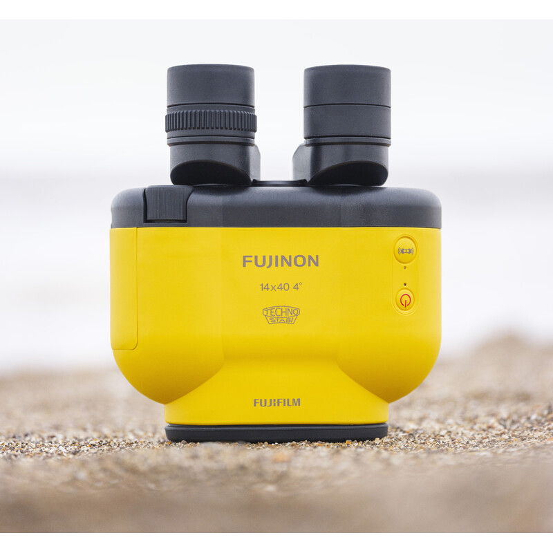 Fujinon Binóculo com estabilizador de imagem Techno-Stabi TS-X 14x40 yellow